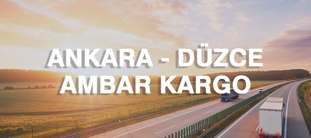 Ankara Düzce Ambar Nakliye Kargo Ambarı Fiyatı